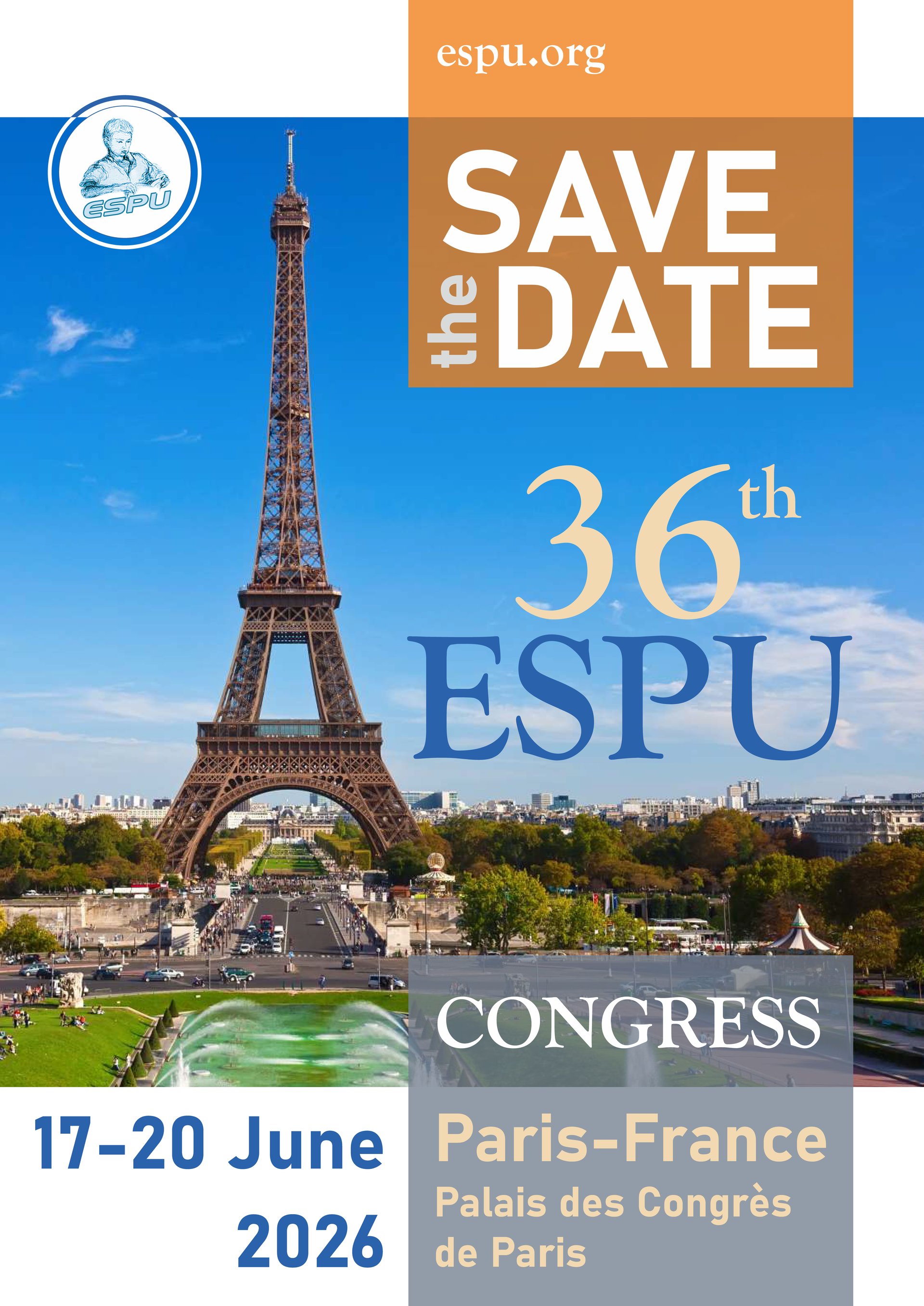 ESPU 2026 Congress poster